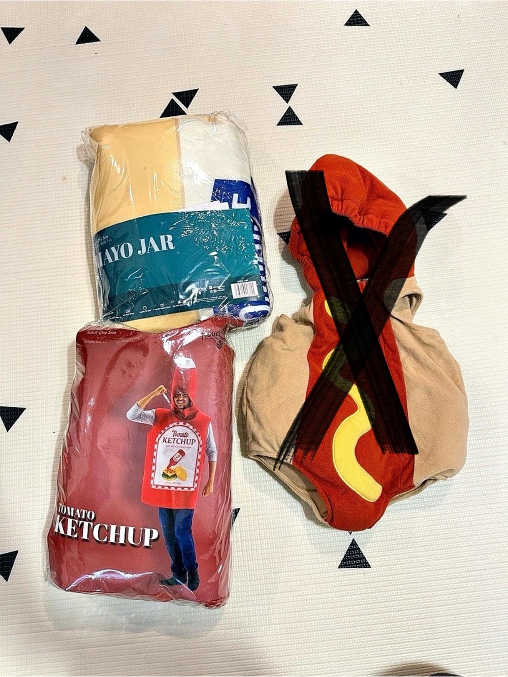 Adult Ketchup & Mustard Costume - Picture 2 of 7